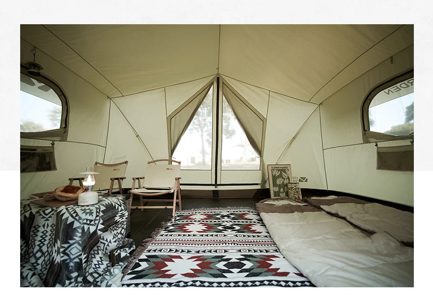 Mobi Garden ERA205 Cotton Glamping Tent – 3-Person