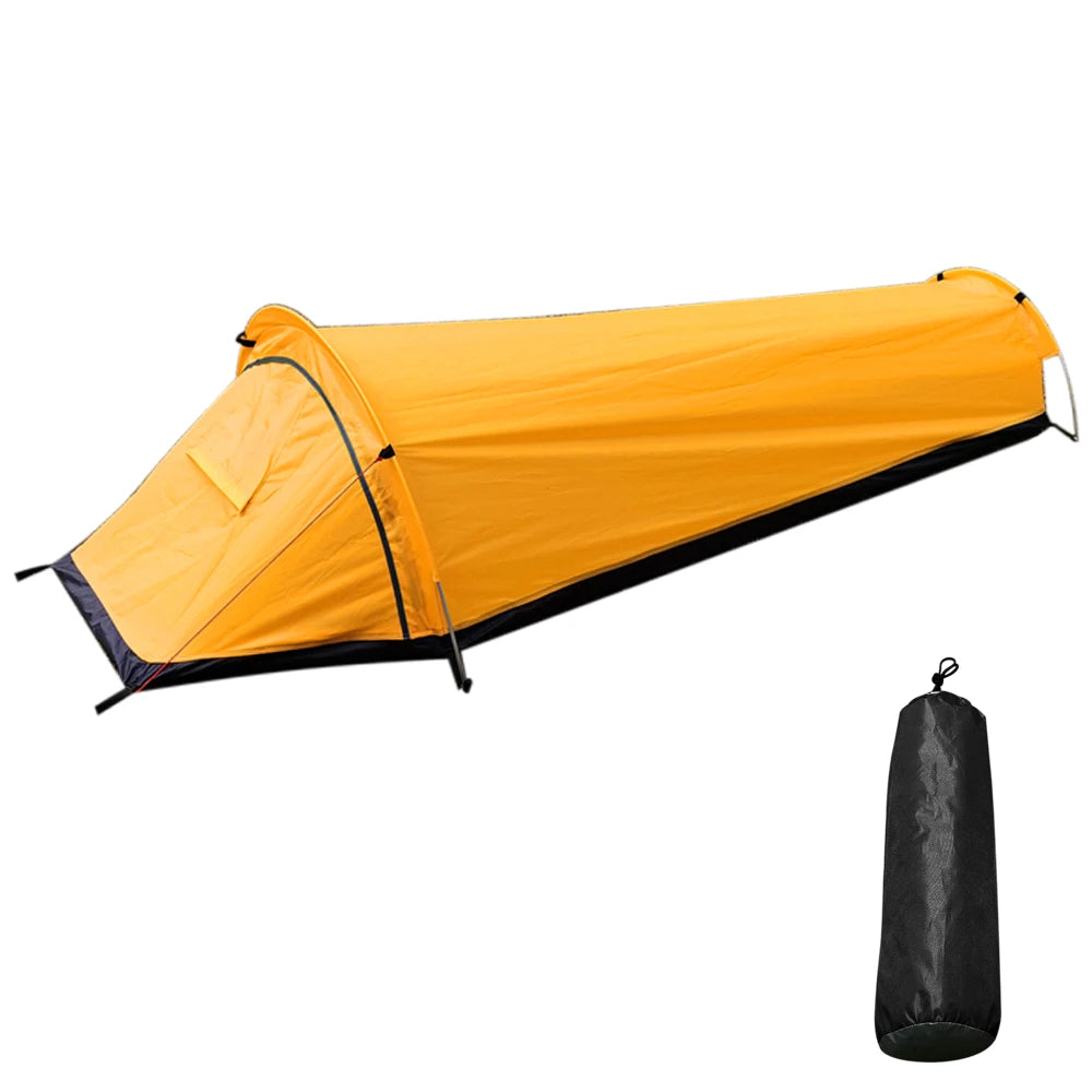 Lightweight Waterproof 1-Person Backpacking Tent