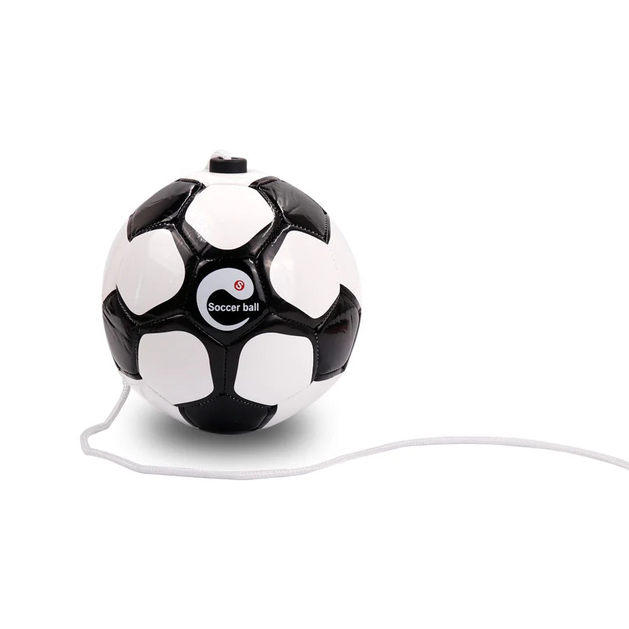 Size 2 Beginner Soccer Ball with Kick Trainer Belt