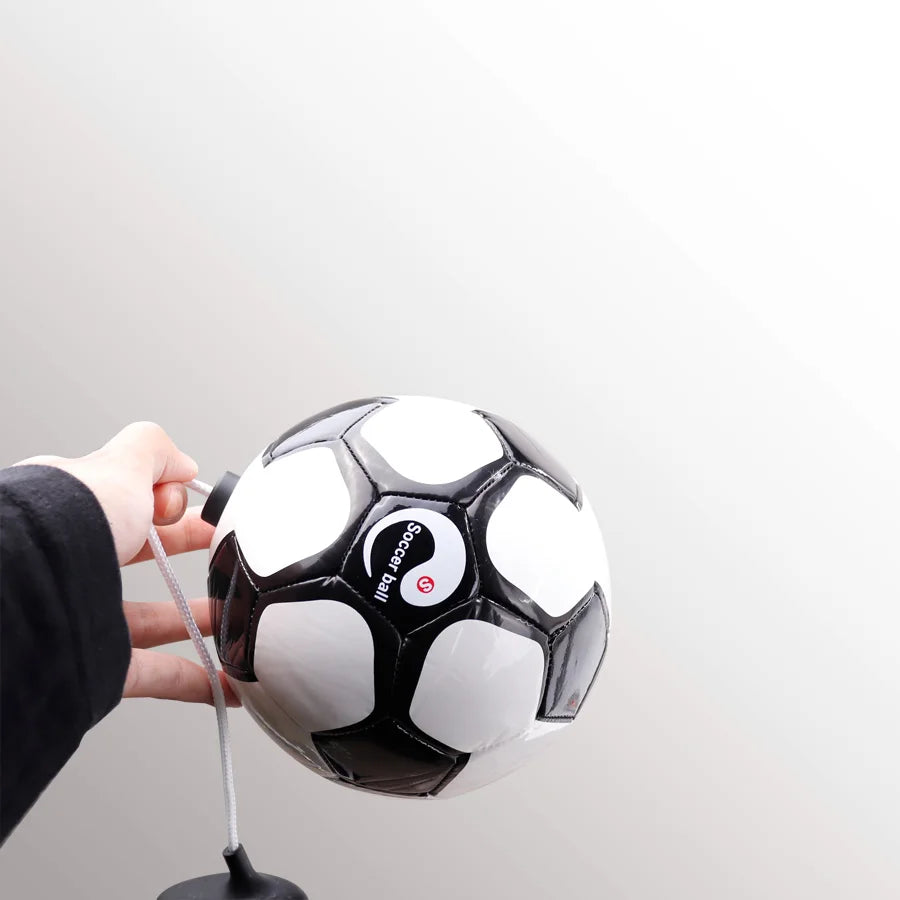 Size 2 Beginner Soccer Ball with Kick Trainer Belt