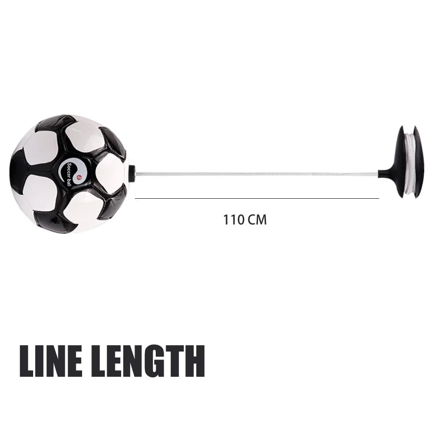 Size 2 Beginner Soccer Ball with Kick Trainer Belt