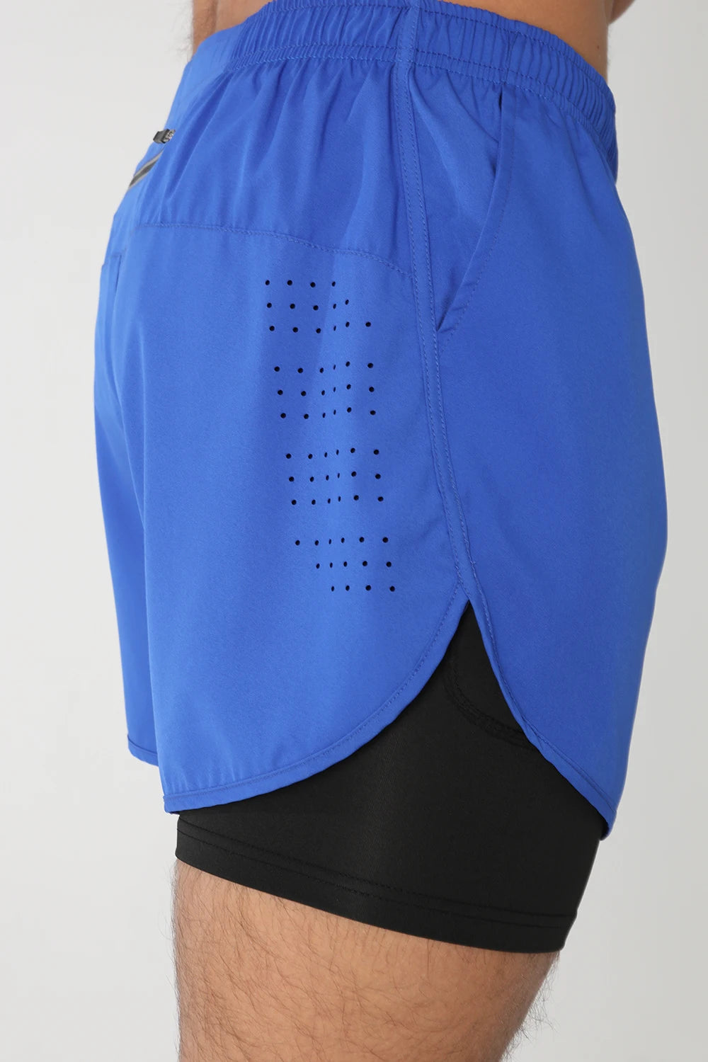 Men’s Quick-Dry Gym Running Shorts with Liner