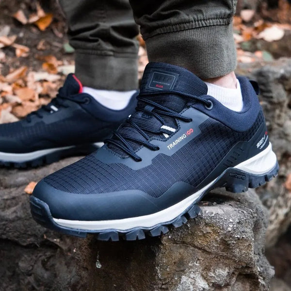 Baasploa Men's Anti-Skid Waterproof Hiking Shoes