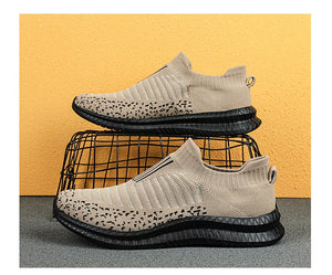 Men's Breathable Slip-On Running Sneakers