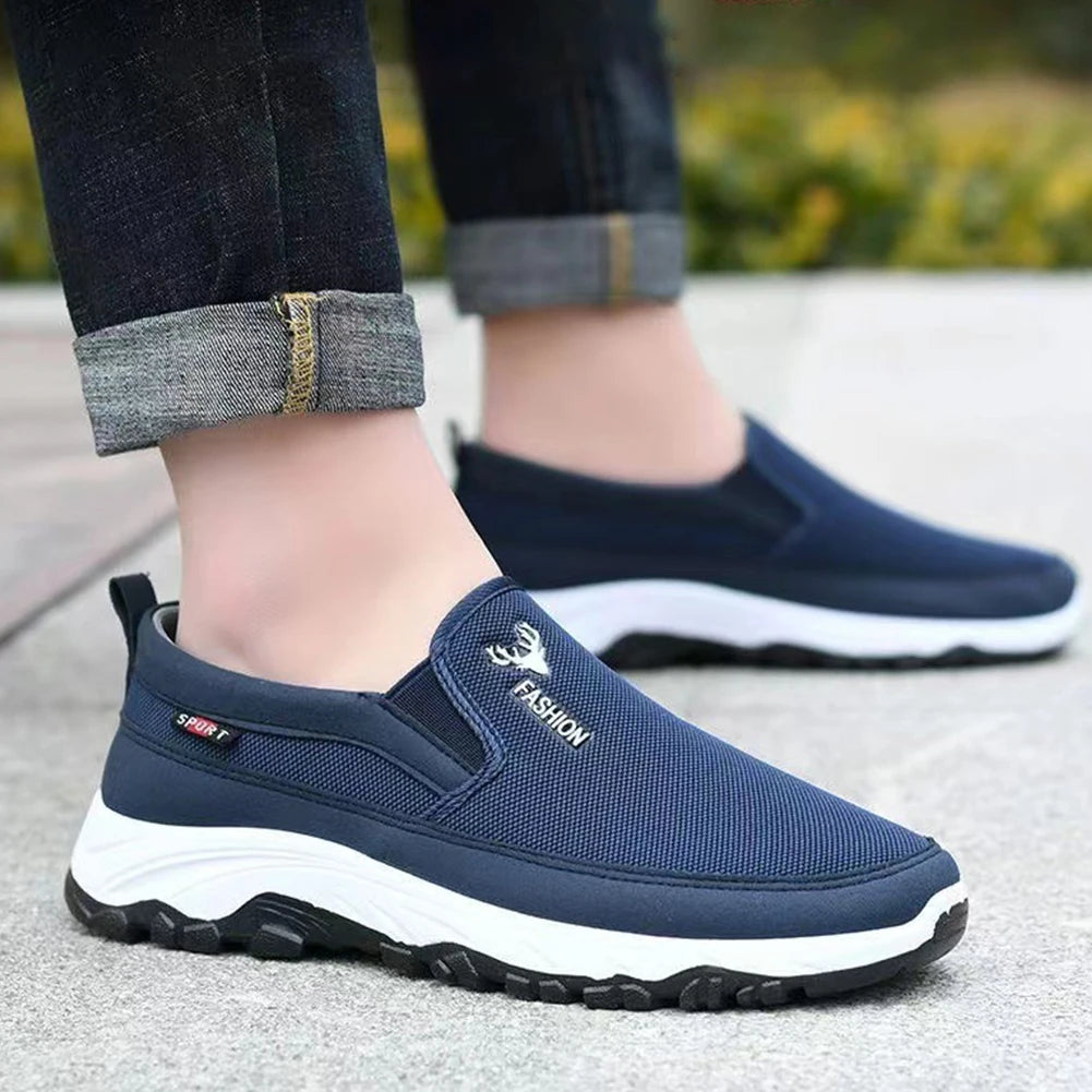 Men’s Breathable Orthopedic Slip-On Boat Shoes