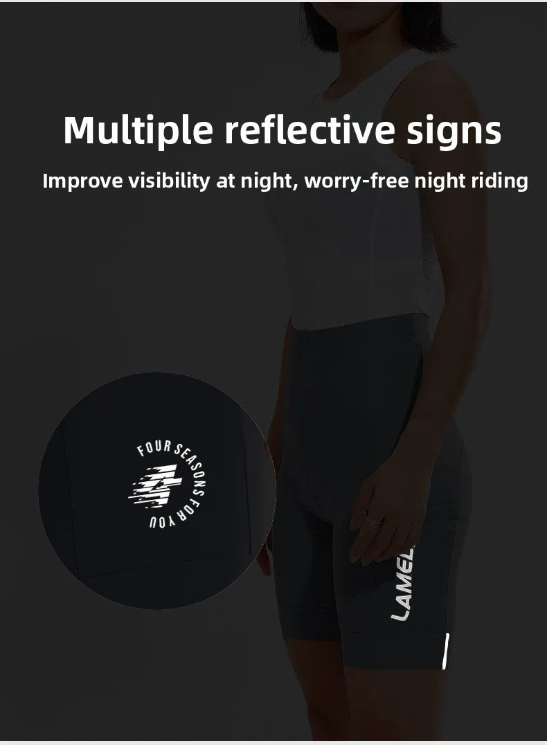 Lameda Women’s Quick-Dry Cycling Shorts with Pockets