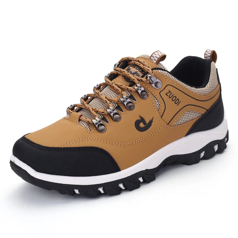 Men’s Waterproof Leather Hiking & Tactical Shoes