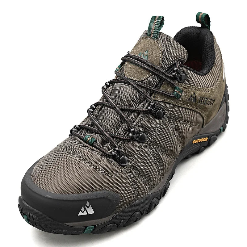 HIKEUP Men’s Non-Slip Breathable Hiking Shoes