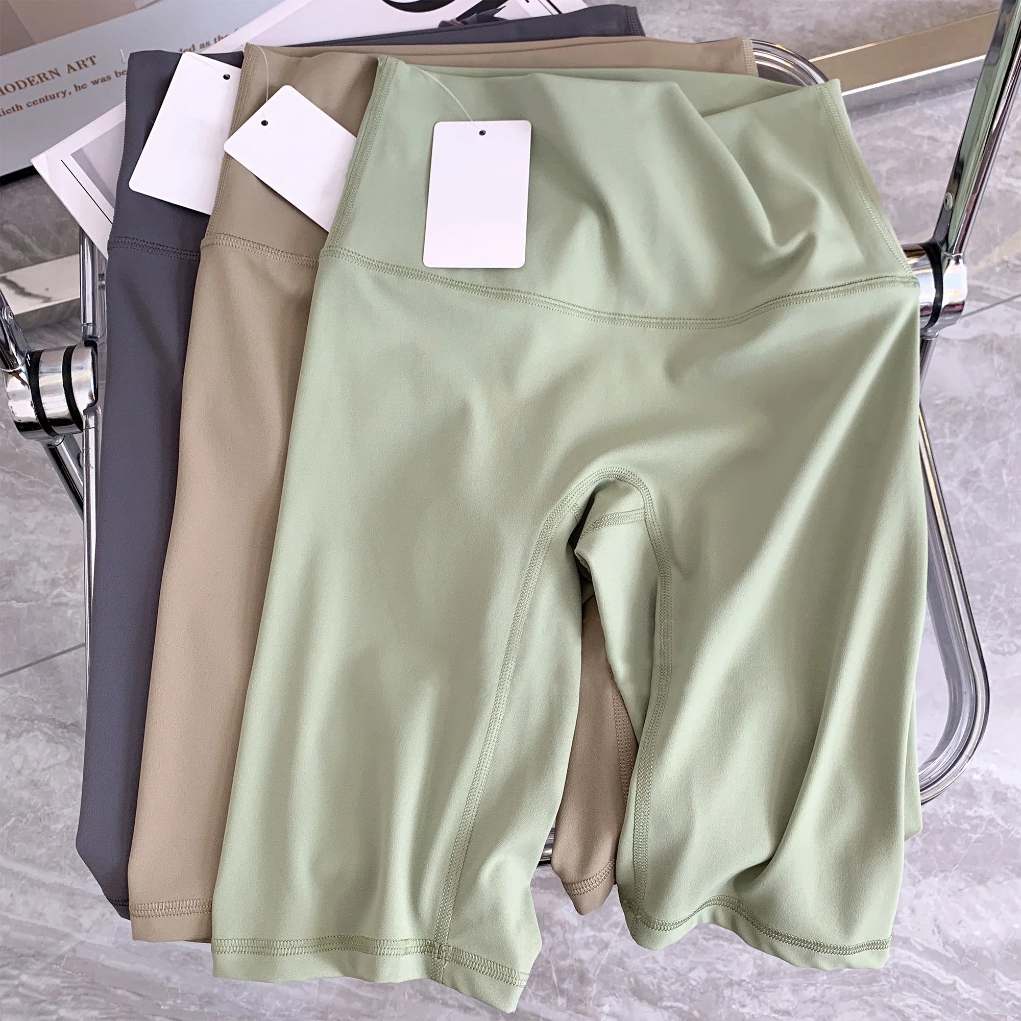 Women’s Summer Elastic Yoga Shorts