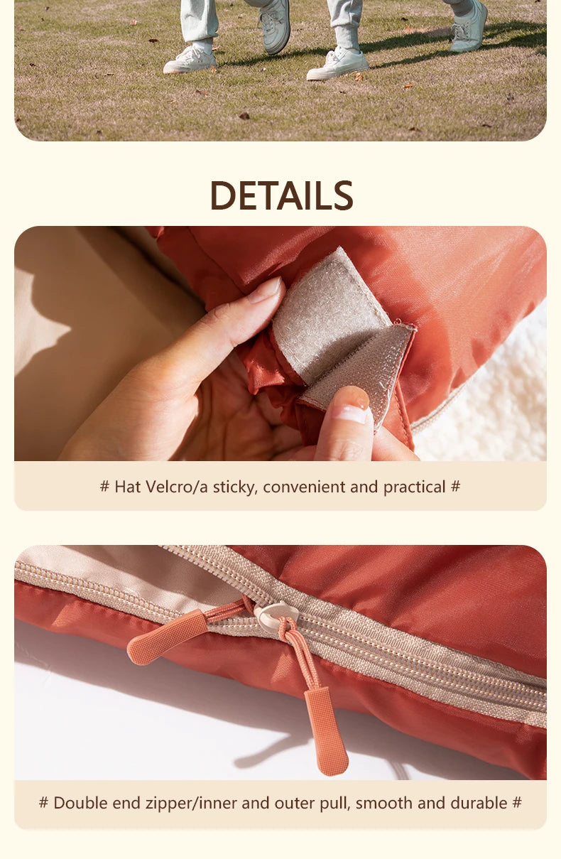 BISINNA Large Lightweight 3-Season Sleeping Bag