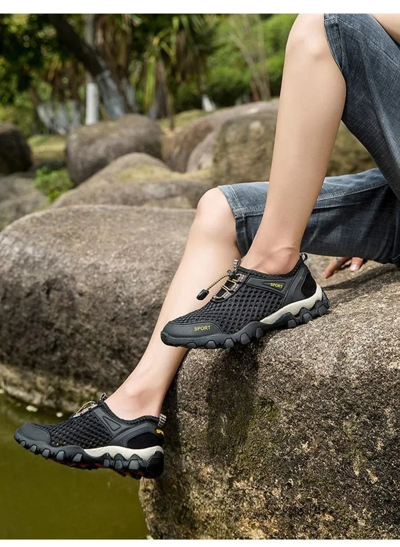 Men’s Breathable Mesh Outdoor Sneakers