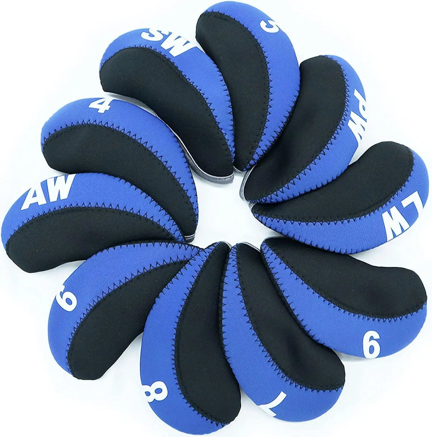 Golf Iron Head Covers 10pcs Set