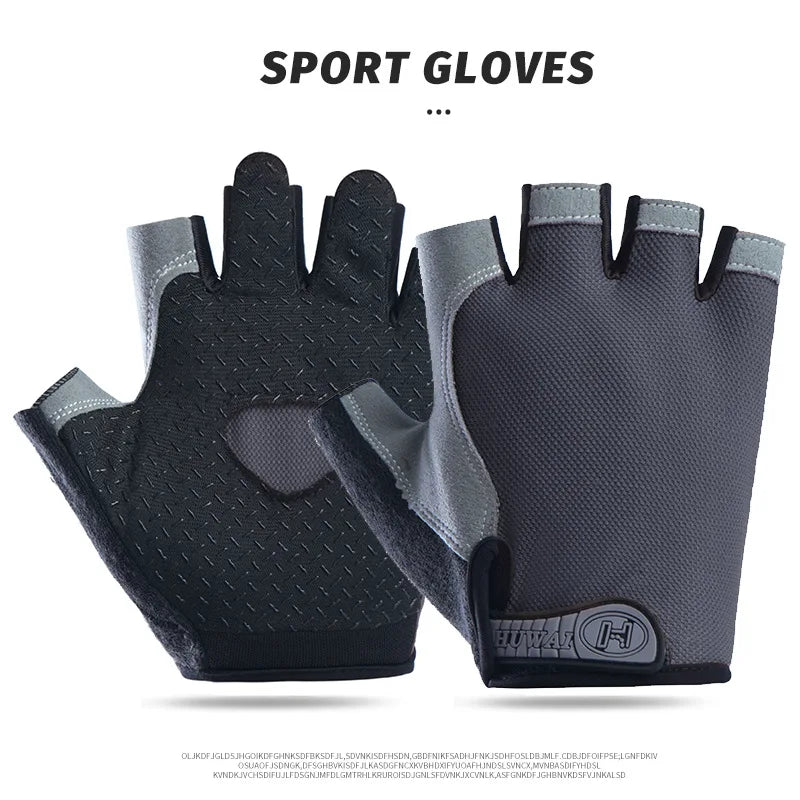 Unisex Fingerless Motorcyclist Gloves