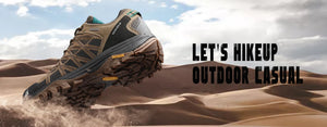 HIKEUP Men’s Breathable Hiking Shoes