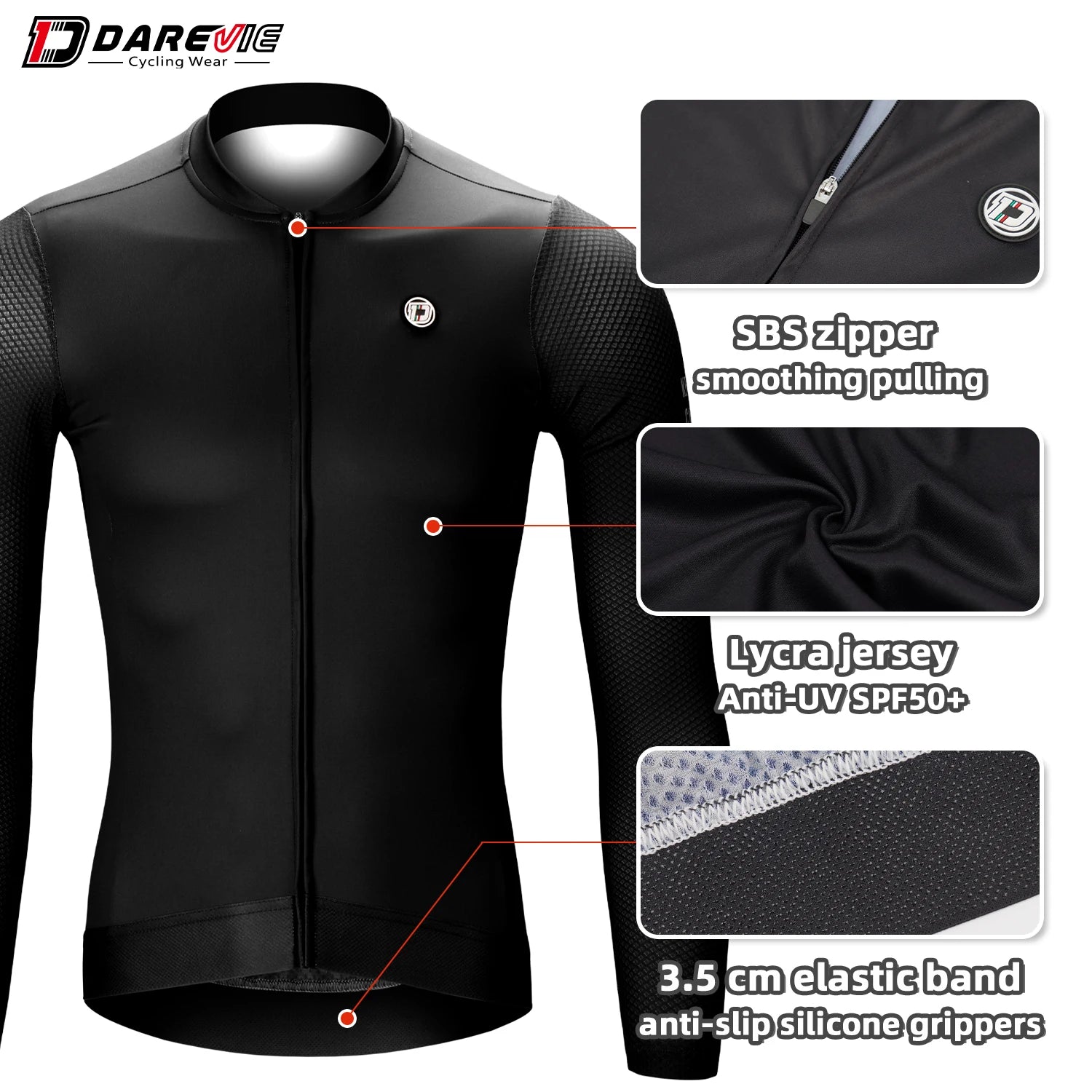 DAREVIE Men’s Cycling Jersey 2024