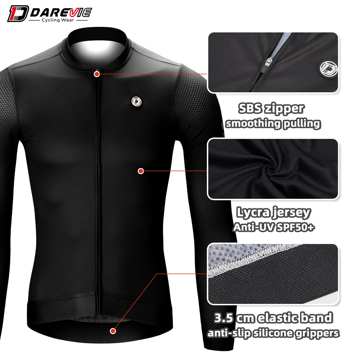 DAREVIE Men’s Cycling Jersey 2024