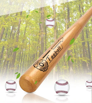 21–29 Inch Solid Wood Baseball Bat