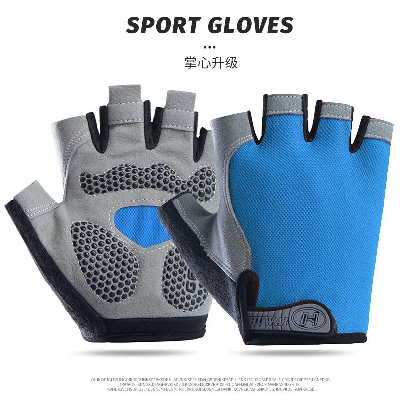 Unisex Fingerless Motorcyclist Gloves