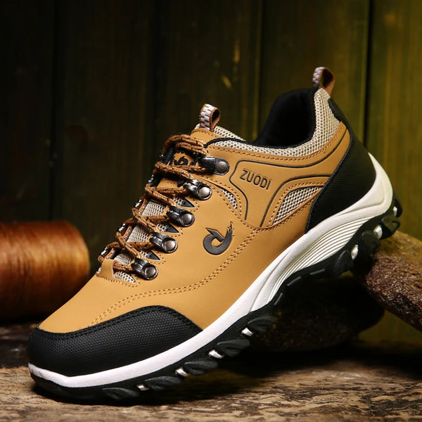 Men’s Waterproof Leather Hiking & Tactical Shoes