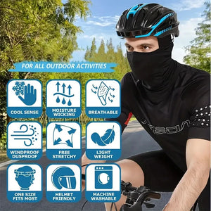 360 Degree Lightweight Cooling Hood Sun Protection Shroud Mask