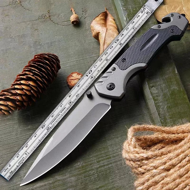 Outdoor Tactical Folding Survival Knife