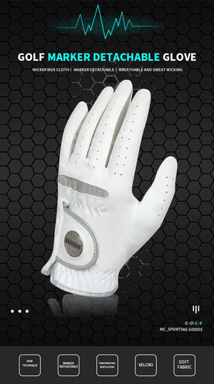 1pc Men’s Golf Glove – Micro Soft Fabric