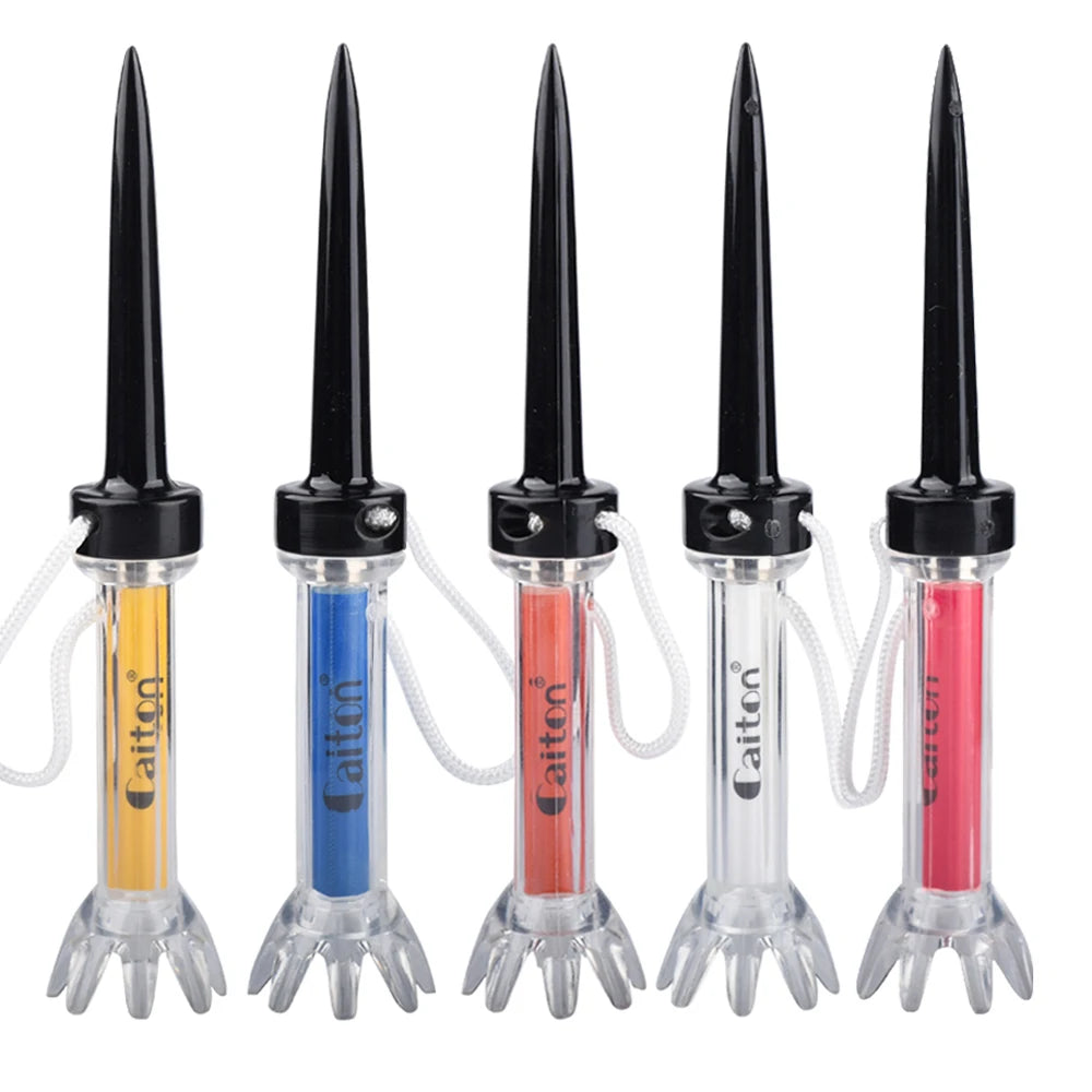 Improve Your Golf Game with the Caiton 5pcs Magnetic Plastic Golf Tee Set