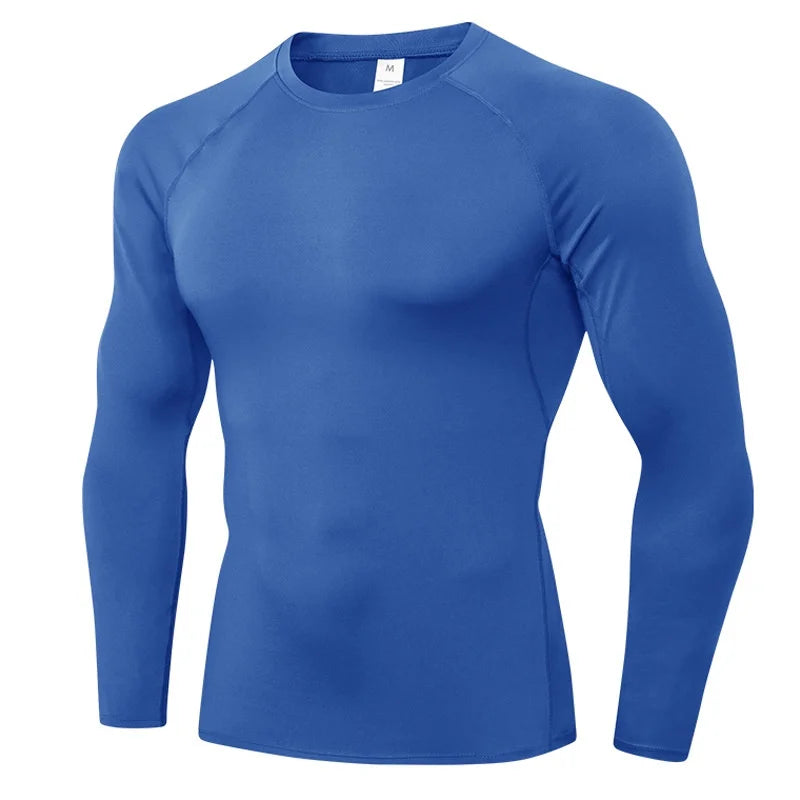 Men’s Long Sleeve Compression Workout Shirt