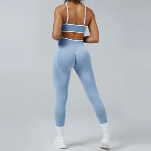 Seamless High-Waist 2-Piece Workout Set