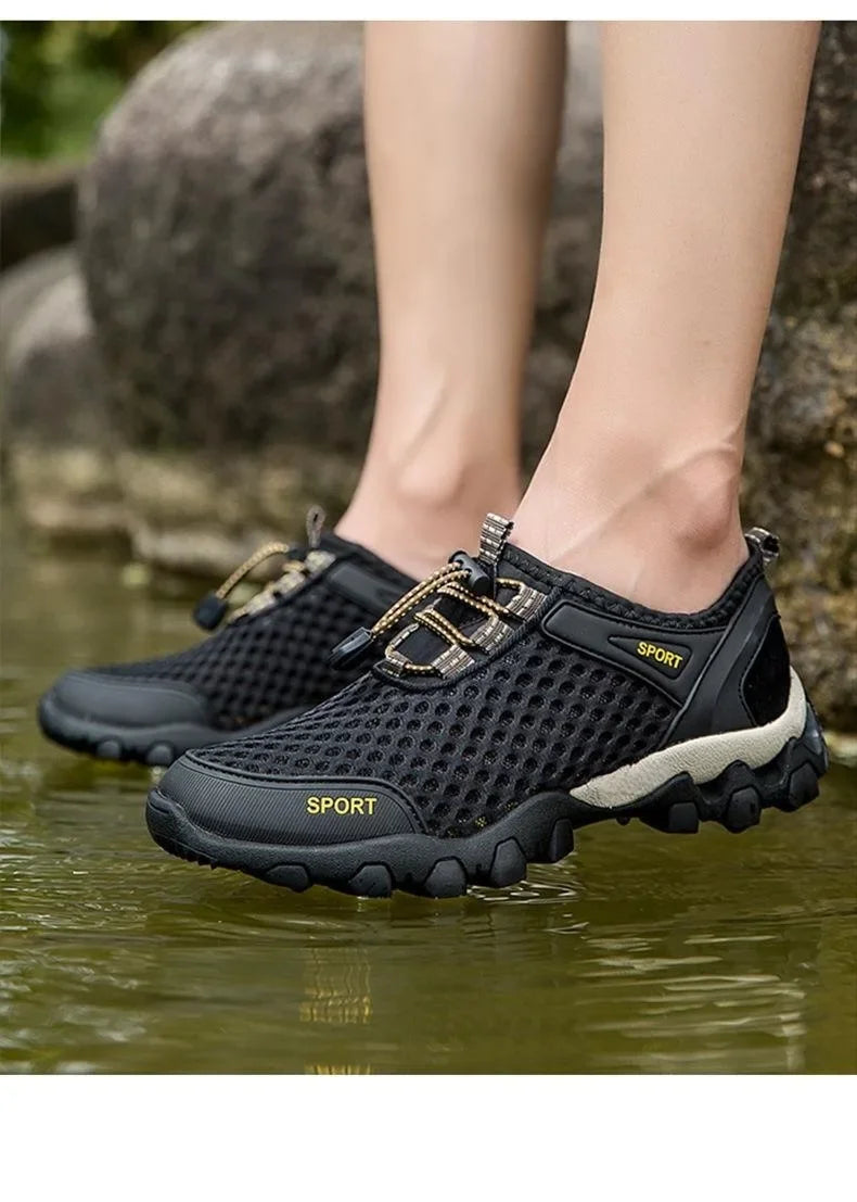 Men’s Breathable Mesh Outdoor Sneakers