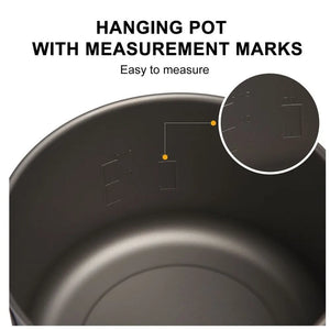 Widesea Titanium Camping Cookware Set