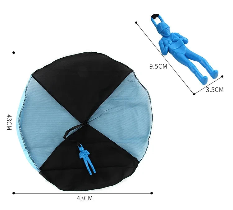 1/6 Sets Hand Throwing Parachute