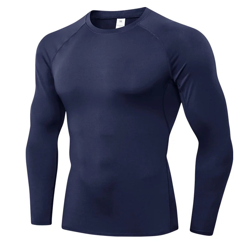 Men’s Long Sleeve Compression Workout Shirt