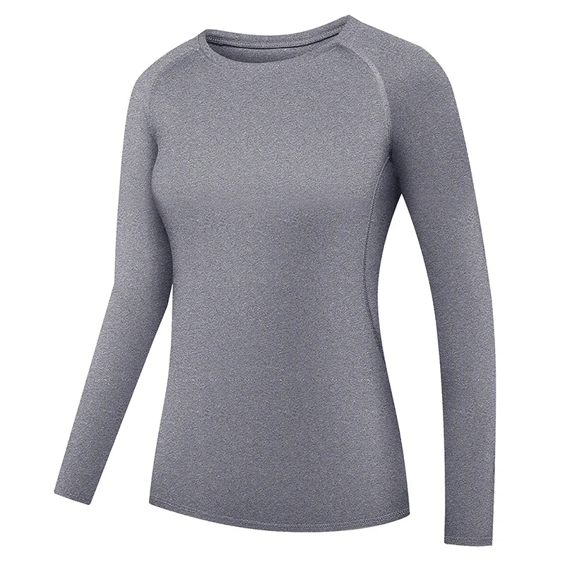 Women’s Long Sleeve Compression Workout Shirt