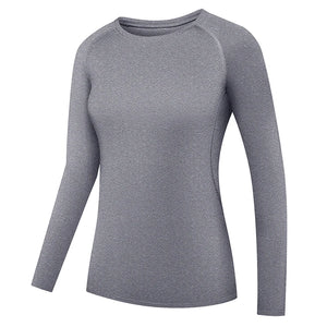 Women’s Long Sleeve Compression Workout Shirt