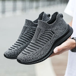 Men's Breathable Slip-On Running Sneakers