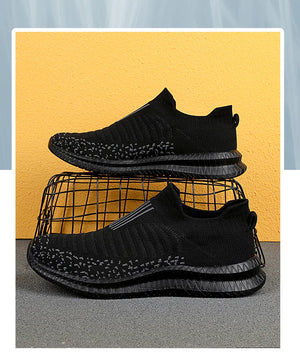Men's Breathable Slip-On Running Sneakers