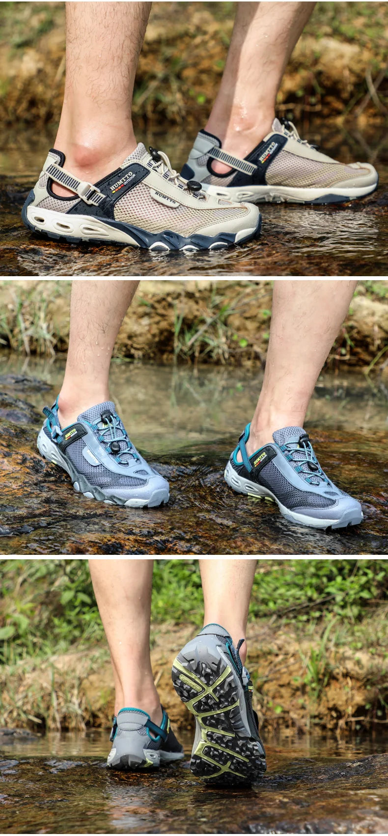 HUMTTO Men’s Summer Wading Hiking Shoes