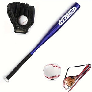 Baseball Starter Kit – 63.5cm Aluminum Alloy Bat
