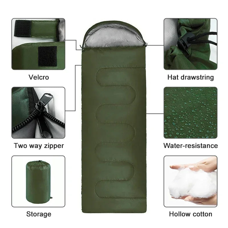 Ultralight 4-Season Waterproof Camping Sleeping Bag