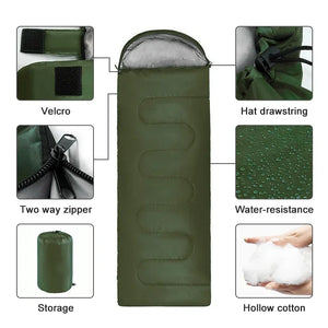 Ultralight 4-Season Waterproof Camping Sleeping Bag