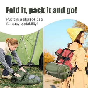 Ultralight 4-Season Waterproof Camping Sleeping Bag