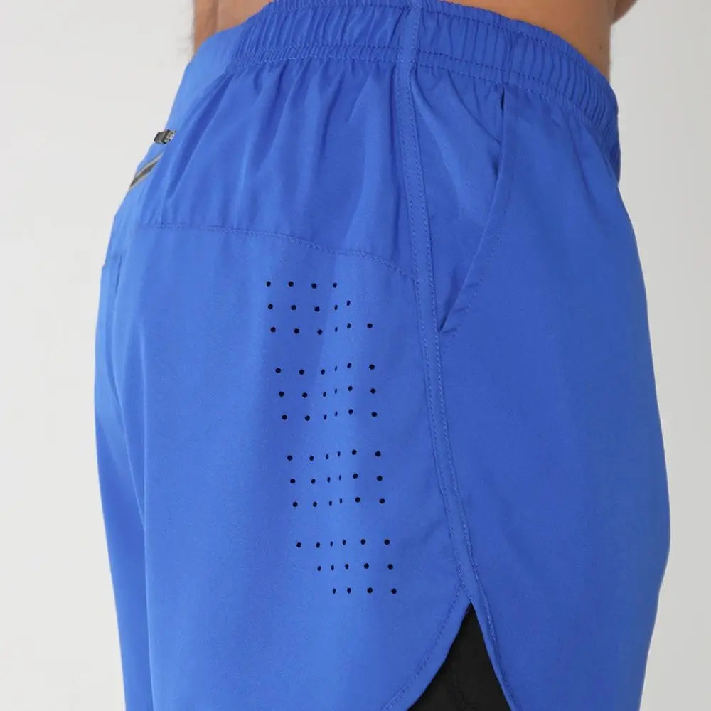 Men’s Quick-Dry Gym Running Shorts with Liner