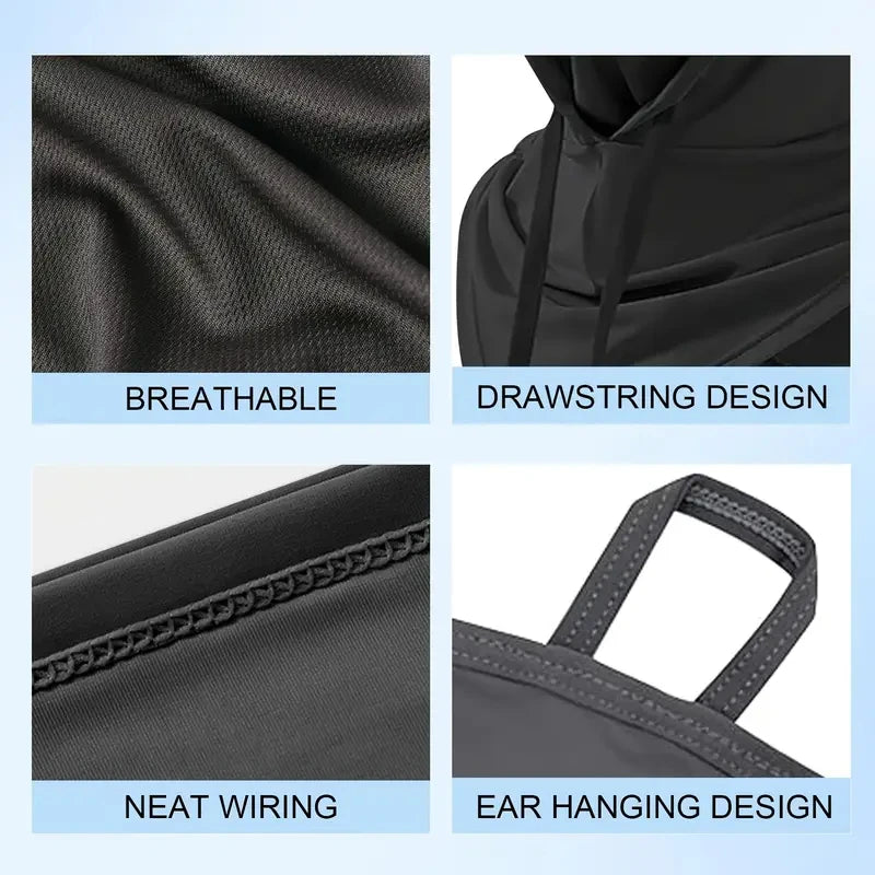 360 Degree Lightweight Cooling Hood Sun Protection Shroud Mask