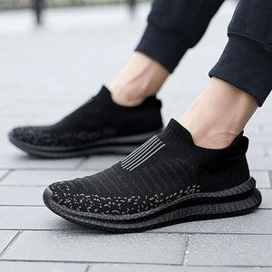 Men's Breathable Slip-On Running Sneakers