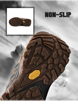 HIKEUP Men’s Breathable Hiking Shoes