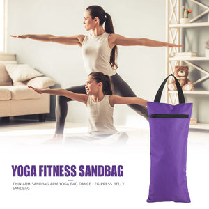 Fitness Yoga Sandbag with Inner Pouch – Weighted Workout Bag