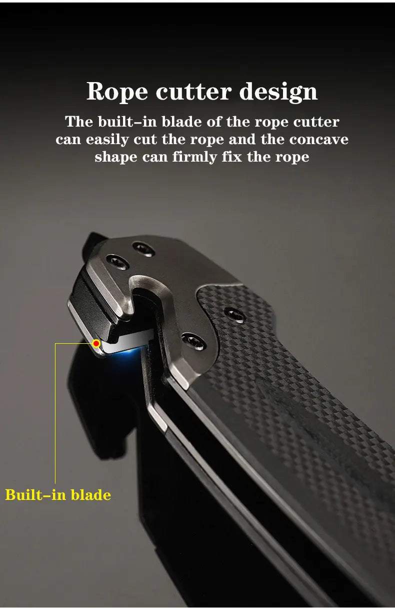 Outdoor Tactical Folding Survival Knife