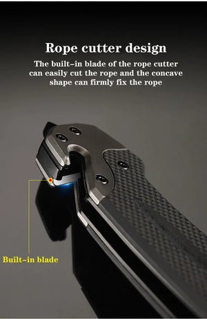 Outdoor Tactical Folding Survival Knife