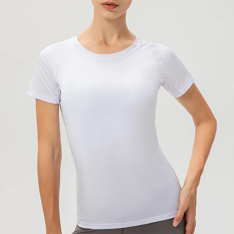 Women’s Short Sleeve Compression Workout Shirt